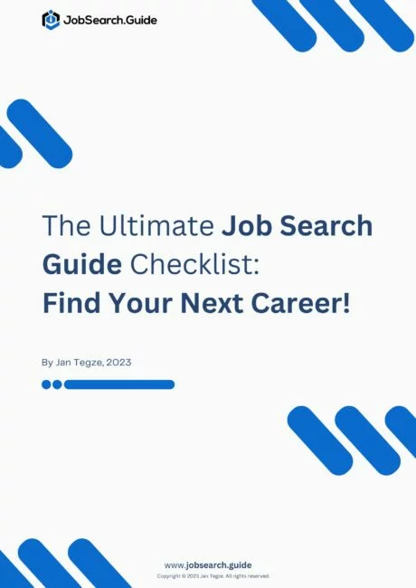 Job Seeker Using Job Search Guide Checklist/The ultimate job search guide