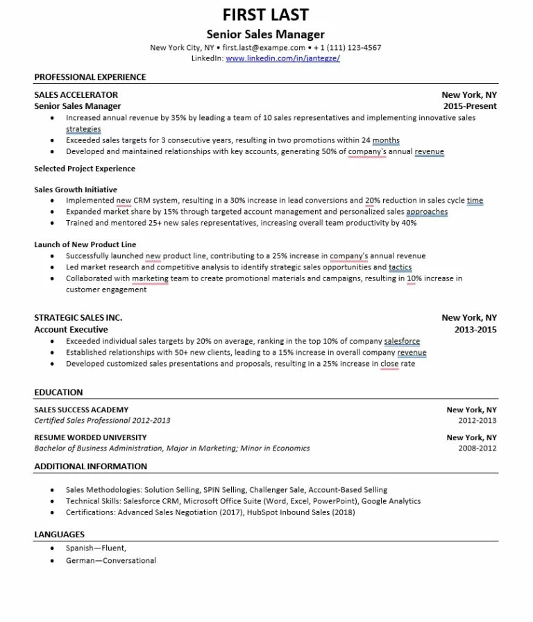 How To add Double Horizontal Lines in Word - For Resume 